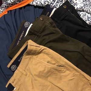 St. John’s Bay Men’s Chino Pants 36x34 3 pair
